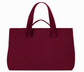 Your burgundy tote