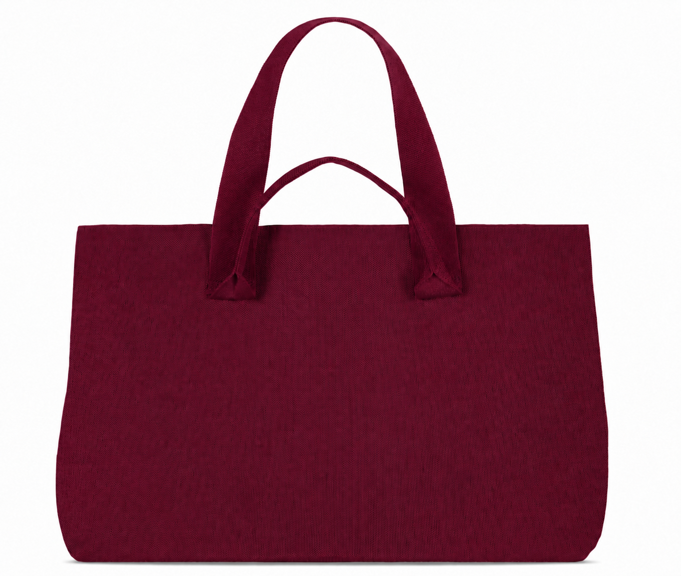Your burgundy tote